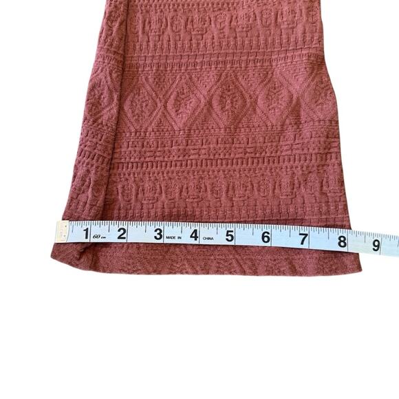 O’NEILL Girls’ Flared Pull On Textured Knit Pants Activewear Rose Size M - Picture 10 of 11